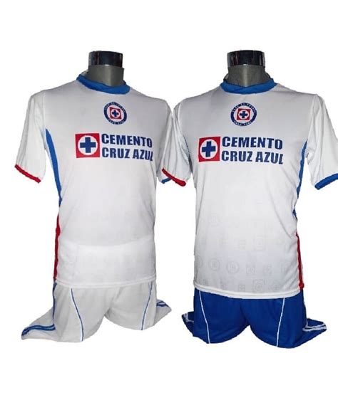 uniforme cruz azul blanco